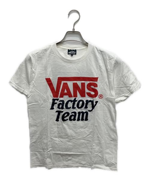 VANS（ヴァンズ）VANS (ヴァンズ) プリントTシャツ ホワイト サイズ:Sの古着・服飾アイテム