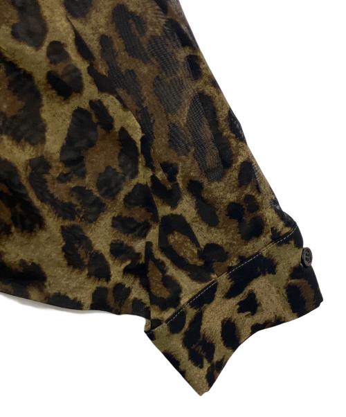 Hysteric Glamour（ヒステリックグラマー）Hysteric Glamour (ヒステリックグラマー) IN VIVID COLORS オーバーサイズシャツ ブラウン×ブラック サイズ:freeの古着・服飾アイテム