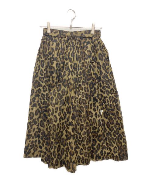 Hysteric Glamour（ヒステリックグラマー）Hysteric Glamour (ヒステリックグラマー) SUNDAY GIRL タックキュロット ブラウン×ブラック サイズ:Mの古着・服飾アイテム