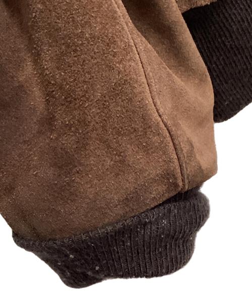 Schott（ショット）Schott (ショット) レザースウェードブルゾン ブラウン サイズ:不明の古着・服飾アイテム