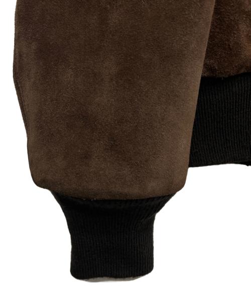 Schott（ショット）Schott (ショット) レザースウェードブルゾン ブラウン サイズ:不明の古着・服飾アイテム