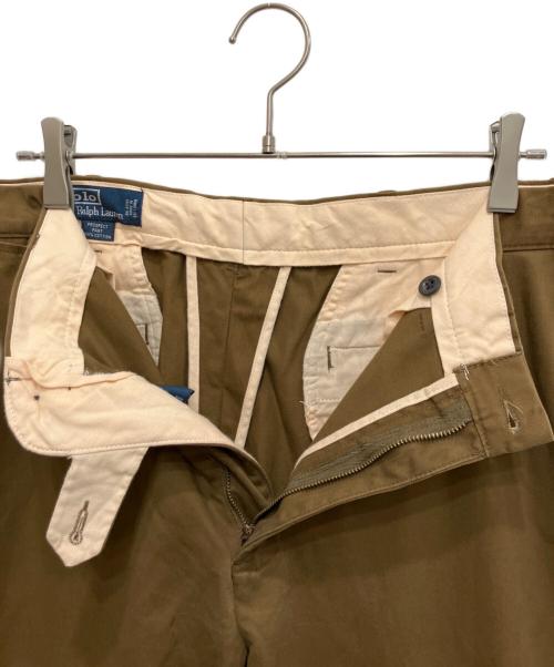 POLO RALPH LAUREN（ポロ・ラルフローレン）POLO RALPH LAUREN (ポロ・ラルフローレン) PROSPECT PANT　（プロスペクトパンツ） ブラウン サイズ:36/34の古着・服飾アイテム