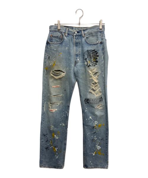 LEVI'S（リーバイス）LEVI'S (リーバイス) リメイク501デニムパンツ インディゴ サイズ:33の古着・服飾アイテム
