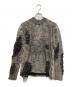 DIESEL（ディーゼル）の古着「K-FJORDI ダメージ加工ニット」｜グレー