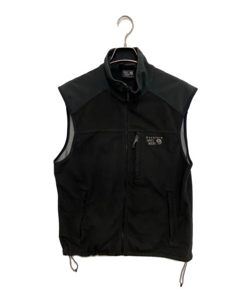 MOUNTAIN HARD WEAR（マウンテンハードウェア）MOUNTAIN HARD WEAR (マウンテンハードウェア) マウンテン テック フリース ベスト ブラック サイズ:Lの古着・服飾アイテム