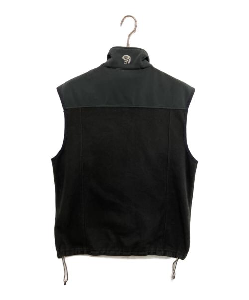 MOUNTAIN HARD WEAR（マウンテンハードウェア）MOUNTAIN HARD WEAR (マウンテンハードウェア) マウンテン テック フリース ベスト ブラック サイズ:Lの古着・服飾アイテム