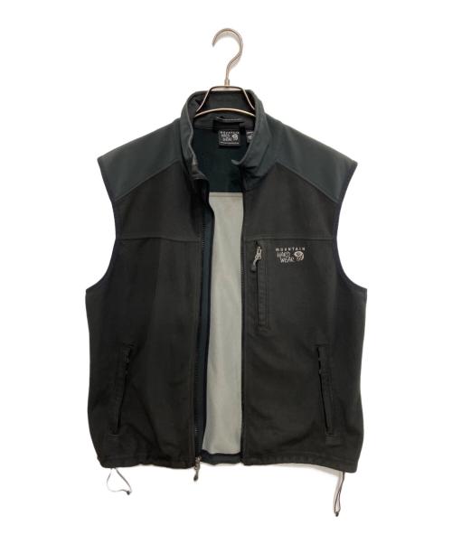 MOUNTAIN HARD WEAR（マウンテンハードウェア）MOUNTAIN HARD WEAR (マウンテンハードウェア) マウンテン テック フリース ベスト ブラック サイズ:Lの古着・服飾アイテム