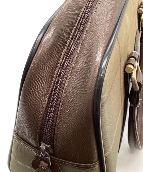 Burberry's（バーバリー）Burberry's (バーバリー) ノバチェックミニボストンバッグ ベージュの古着・服飾アイテム