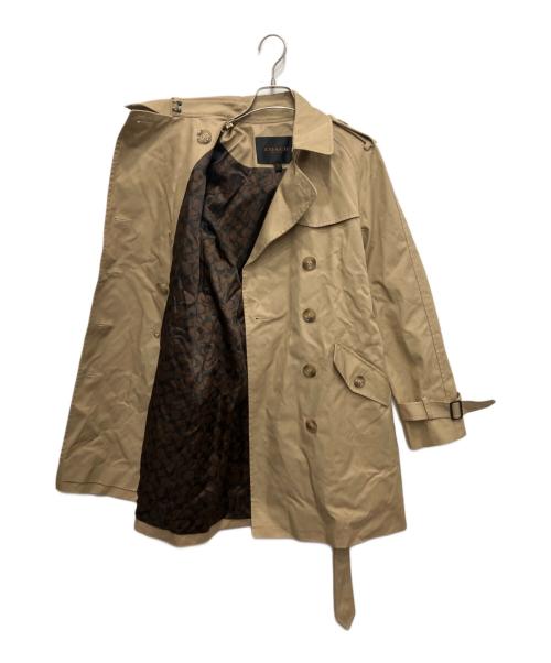 COACH（コーチ）COACH (コーチ) トレンチコート ベージュ サイズ:XSの古着・服飾アイテム