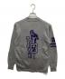 Hysteric Glamour (ヒステリックグラマー) HG LEAGUE編込 カーディガン グレー サイズ:S：7000円