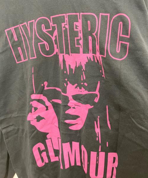 Hysteric Glamour（ヒステリックグラマー）Hysteric Glamour (ヒステリックグラマー) ショルダーカットカーディガン ブラック サイズ:Freeの古着・服飾アイテム