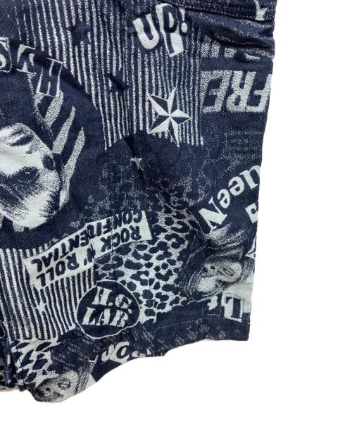 Hysteric Glamour（ヒステリックグラマー）Hysteric Glamour (ヒステリックグラマー) LONDON NITEジャカード デニムコート ネイビー サイズ:freeの古着・服飾アイテム