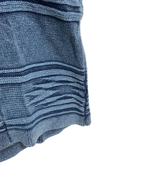 Hysteric Glamour（ヒステリックグラマー）Hysteric Glamour (ヒステリックグラマー) ORIGINAL BLUES (オリジナルブルース) SKULL CHIMAYOガウンコート ブルー サイズ:freeの古着・服飾アイテム