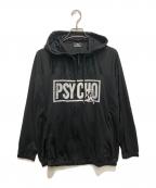 Hysteric Glamourヒステリックグラマー）の古着「PSYCHO オーバーサイズパーカー」｜ブラック