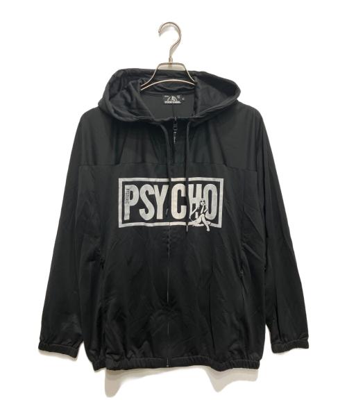 Hysteric Glamour（ヒステリックグラマー）Hysteric Glamour (ヒステリックグラマー) PSYCHO オーバーサイズパーカー ブラック サイズ:Sの古着・服飾アイテム