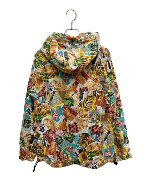 Hysteric Glamour（ヒステリックグラマー）Hysteric Glamour (ヒステリックグラマー) ALL MESHED 総柄フーデッドジャケット マルチカラー サイズ:Freeの古着・服飾アイテム
