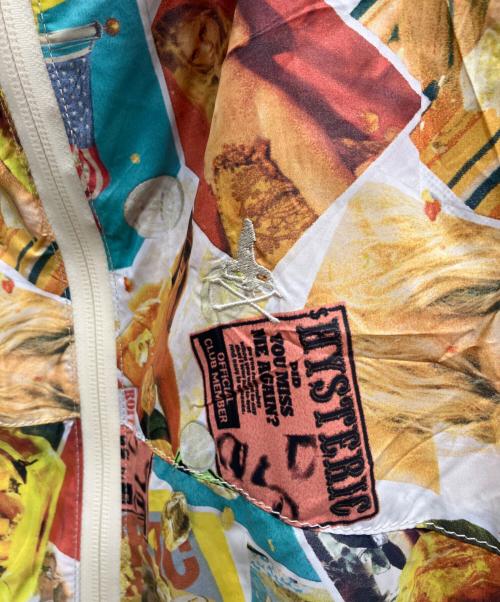 Hysteric Glamour（ヒステリックグラマー）Hysteric Glamour (ヒステリックグラマー) ALL MESHED 総柄フーデッドジャケット マルチカラー サイズ:Freeの古着・服飾アイテム