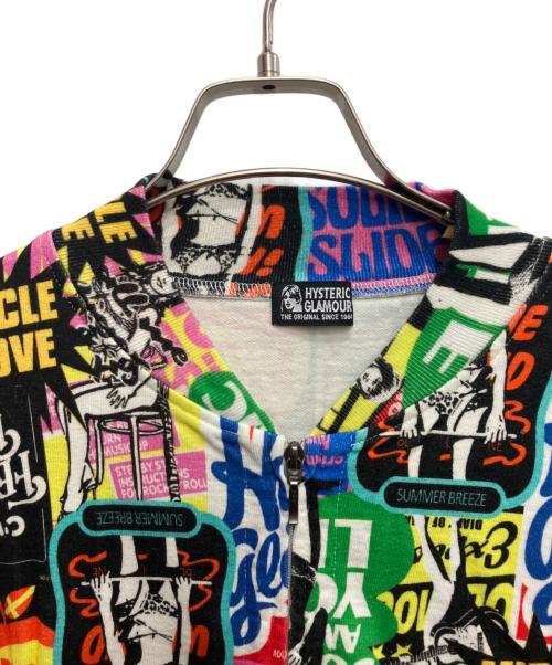 Hysteric Glamour（ヒステリックグラマー）Hysteric Glamour (ヒステリックグラマー) SUMMER BREEZES総柄ブルゾン マルチカラー サイズ:Freeの古着・服飾アイテム