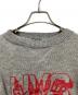 中古・古着 Hysteric Glamour (ヒステリックグラマー) HYS COLLEGE pt BIGプルオーバー グレー サイズ:free：8000円