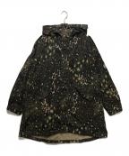 Hysteric Glamourヒステリックグラマー）の古着「HYSTERIC LIVE フーデットコート」｜グリーン×ブラウン