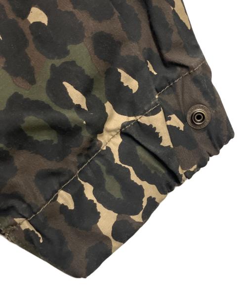 Hysteric Glamour（ヒステリックグラマー）Hysteric Glamour (ヒステリックグラマー) HYSTERIC LIVE フーデットコート グリーン×ブラウン サイズ:Freeの古着・服飾アイテム