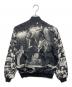Thee Hysteric XXX (ジィ ヒステリックトリプルエックス) ROLLING STONES (ローリングストーンズ) LADIES&GENTLEMENジャカード ジップアップリブジャケット ブラック×ホワイト サイズ:S：22000円