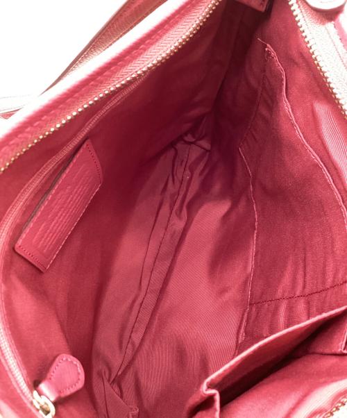 COACH（コーチ）COACH (コーチ) ショルダーバッグ ブラウン×ピンクの古着・服飾アイテム