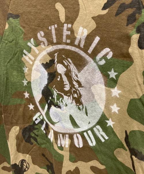 Hysteric Glamour（ヒステリックグラマー）Hysteric Glamour (ヒステリックグラマー) カモフラカットソー グリーン サイズ:Freeの古着・服飾アイテム