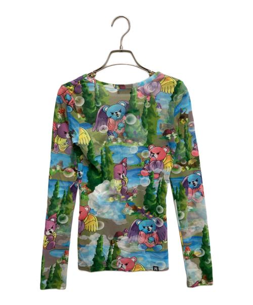 Hysteric Glamour（ヒステリックグラマー）Hysteric Glamour (ヒステリックグラマー) PARADISE HEAVEN チビTシャツ グリーン サイズ:freeの古着・服飾アイテム