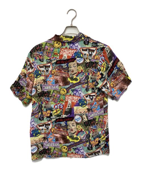 Hysteric Glamour（ヒステリックグラマー）Hysteric Glamour (ヒステリックグラマー) SUMMER OF 70S柄 オープンカラーシャツ マルチカラー サイズ:Sの古着・服飾アイテム