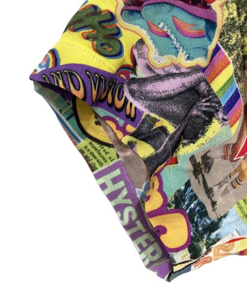 Hysteric Glamour（ヒステリックグラマー）Hysteric Glamour (ヒステリックグラマー) SUMMER OF 70S柄 オープンカラーシャツ マルチカラー サイズ:Sの古着・服飾アイテム