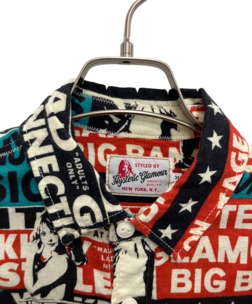 Hysteric Glamour（ヒステリックグラマー）Hysteric Glamour (ヒステリックグラマー) ネルシャツ レッド×ホワイト サイズ:Mの古着・服飾アイテム