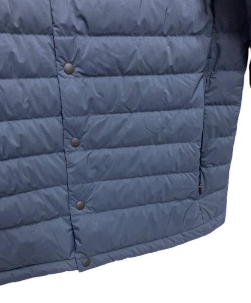 nanga white label（ナンガホワイトレーベル）NANGA WHITE LABEL (ナンガホワイトレーベル) DOWN CARDIGAN ネイビー サイズ:Sの古着・服飾アイテム