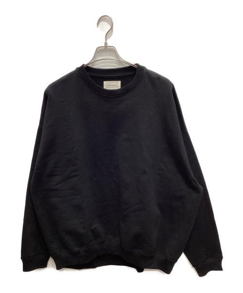 MARKAWARE（マーカウェア）MARKAWARE (マーカウェア) HUGE SWEAT ORGANIC COTTON HEAVY FLEECE ブラック サイズ:1の古着・服飾アイテム