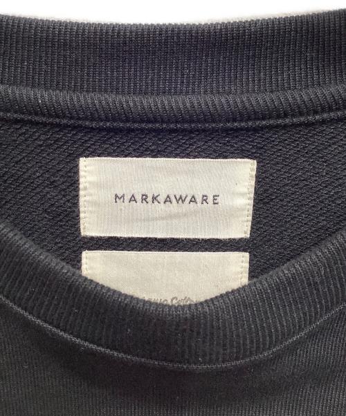 MARKAWARE（マーカウェア）MARKAWARE (マーカウェア) HUGE SWEAT ORGANIC COTTON HEAVY FLEECE ブラック サイズ:1の古着・服飾アイテム