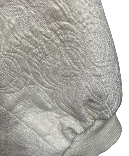 UNITED ARROWS（ユナイテッドアローズ）UNITED ARROWS (ユナイテッドアローズ) 刺繍ブルゾン アイボリー サイズ:38の古着・服飾アイテム