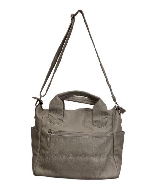 EAR（イア）EAR (イア) 2WAYレザーバッグ グレーの古着・服飾アイテム