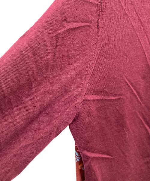 PS Paul Smith（ＰＳポールスミス）PS Paul Smith (ＰＳポールスミス) 切替ウールシャツ ボルドー サイズ:Mの古着・服飾アイテム