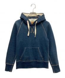 JUNYA WATANABE COMME des GARCONS（(ジュンヤワタナベ コムデギャルソン）の古着「デニム風プルオーバーパーカー」｜インディゴ