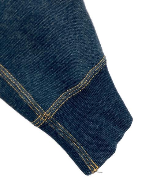 JUNYA WATANABE COMME des GARCONS（(ジュンヤワタナベ コムデギャルソン）JUNYA WATANABE COMME des GARCONS ((ジュンヤワタナベ コムデギャルソン) デニム風プルオーバーパーカー インディゴ サイズ:Sの古着・服飾アイテム