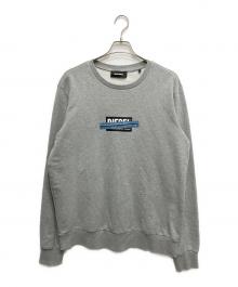 DIESEL（ディーゼル）の古着「プリントスウェット」｜グレー