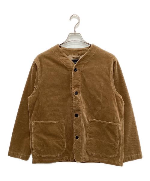 DELICIOUS（デリシャツ）DELICIOUS (デリシャツ) コーデュロイジャケット ブラウン サイズ:Mの古着・服飾アイテム