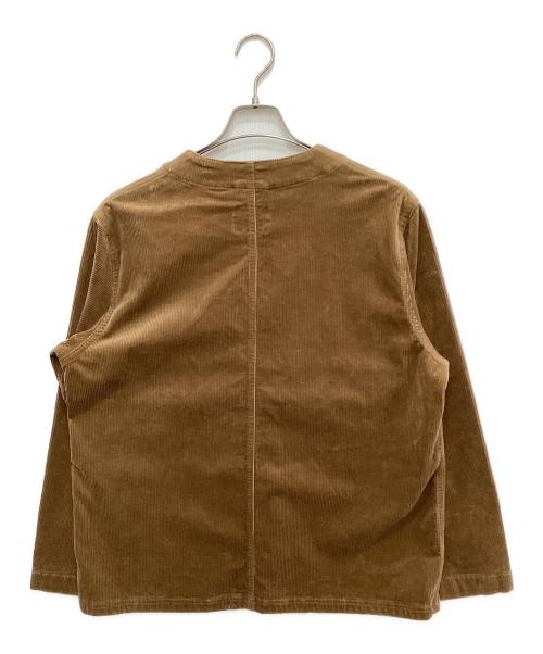 DELICIOUS（デリシャツ）DELICIOUS (デリシャツ) コーデュロイジャケット ブラウン サイズ:Mの古着・服飾アイテム
