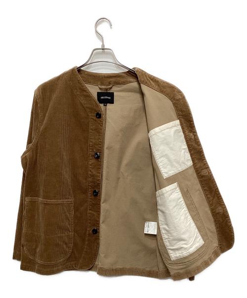 DELICIOUS（デリシャツ）DELICIOUS (デリシャツ) コーデュロイジャケット ブラウン サイズ:Mの古着・服飾アイテム