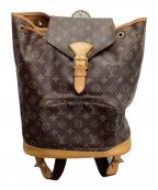 LOUIS VUITTONルイ ヴィトン）の古着「モンスリGM リュック」｜ブラウン