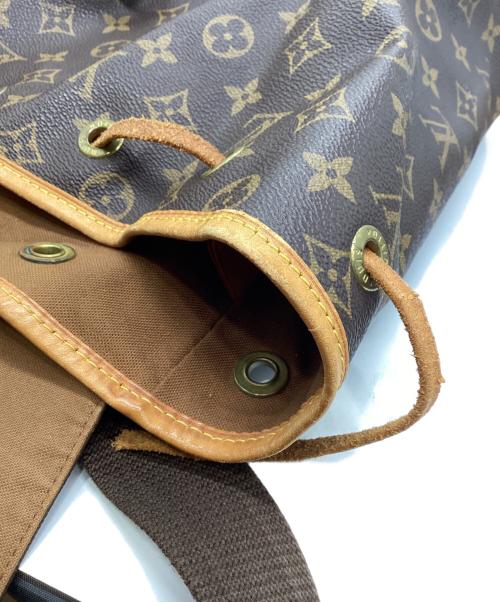 LOUIS VUITTON（ルイ ヴィトン）LOUIS VUITTON (ルイ ヴィトン) モンスリGM リュック ブラウンの古着・服飾アイテム
