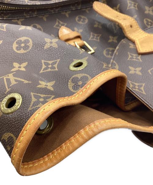 LOUIS VUITTON（ルイ ヴィトン）LOUIS VUITTON (ルイ ヴィトン) モンスリGM リュック ブラウンの古着・服飾アイテム