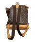 LOUIS VUITTON (ルイ ヴィトン) モンスリGM リュック ブラウン：50000円