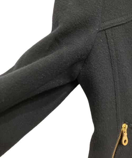 BLUE LABEL CRESTBRIDGE（ブルーレーベルクレストブリッジ）BLUE LABEL CRESTBRIDGE (ブルーレーベルクレストブリッジ) ウールダブルライダースジャケット ブラック サイズ:38の古着・服飾アイテム