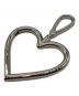 BASICKS (ベイシックス) heart key ring シルバー：5000円